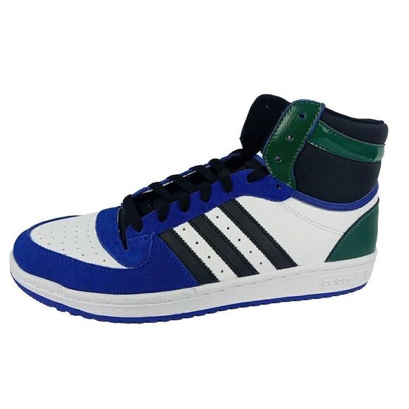 Adidas  Top Ten RB Men\'s Size 10.5  Leather Shoes FZ6199 Lucid Blue Black Green main image 15